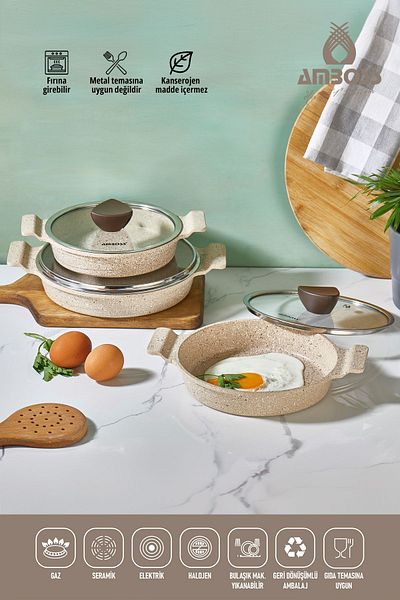 Amboss Astral 6 Piece Cappucino Casting Pan Set
