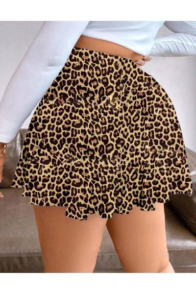 BENİMOLMALI Fusta Mini Sexi Marime Plus - Fusta A-Line Scurta Marime Mari