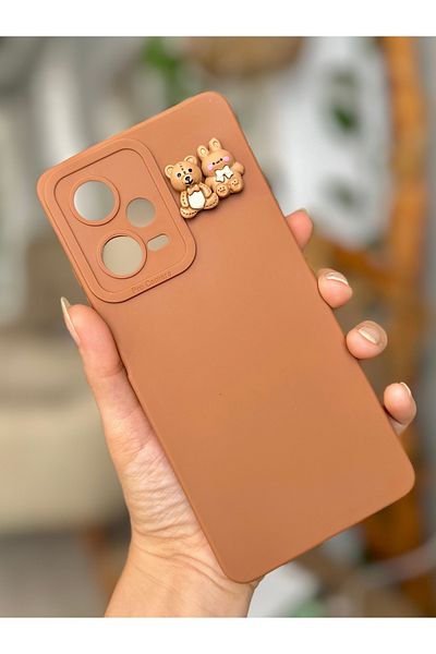 Go Aksesuar حافظة سيليكون متوافقة مع هاتف Xiaomi Redmi Note 12 Pro 5G بتصميم لعبة