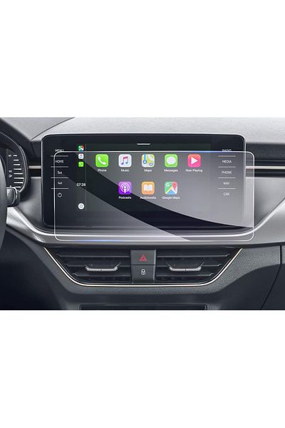 ZDN Case Skoda Kamiq 8.25 Inch - Multimedia Compatible, Make-Up Case 2024 9H Nano Screen Protector