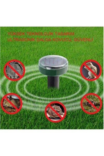 teknonisa Güneş Enerjili Solar Akrep Köstebek Yılan Fare Kovucu 750 m2 Etki A...