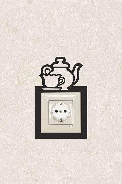 BLgrup 2156 Kitchen Decoration Switch Socket Frame Laser Cut