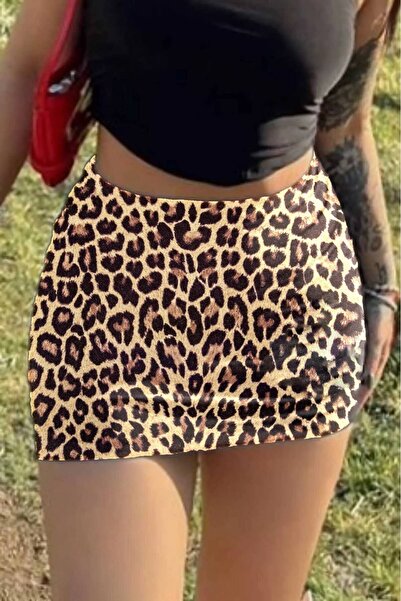 BENİMOLMALI Mini fustă strânsă pentru femei - Design de fustă scurtă