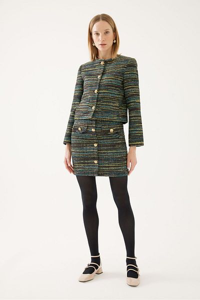 Exquise Μπουφάν Tweed