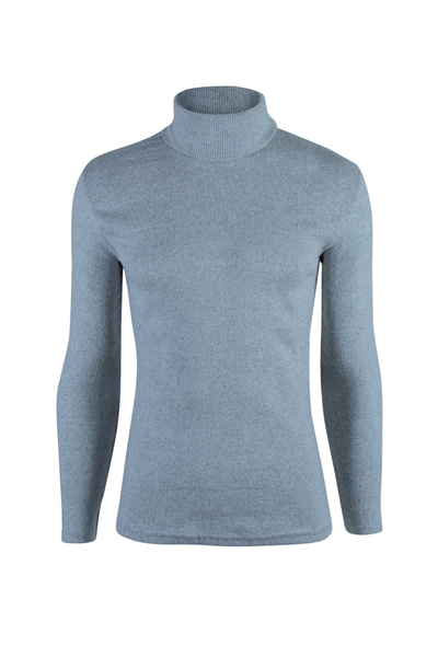 ADEGO Men's Slim Fit Turtleneck Turtleneck Sweater - Pack of 3