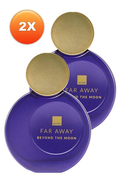 AVON Far Away Beyond The Moon Kadın Parfüm Edp 50 Ml. İkili Set