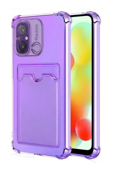 HANPORIUM Redmi 12C Case Shock Absorbing Corner Protected Silicone Cover with...