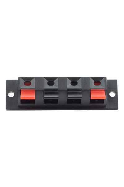 Genel Markalar 4lü Hoparlör Terminal Soketi Panel Montaj Tip Yaylı Speaker Se...