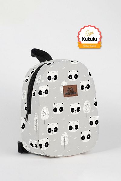 Minilee Confused Panda 0-8 Years - Παιδικό σακίδιο πλάτης νηπιαγωγείου, νηπιαγωγείου [ειδικό κουτί]