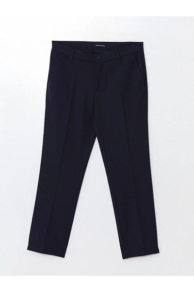 LC Waikiki Lcwaikiki - Men's Navy Blue Formal Pants, Standard Fit