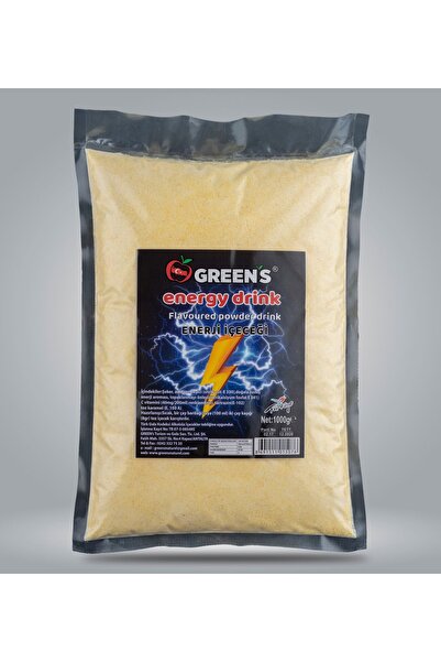 Green's Enerji Aromalı Toz Çay 1000 gr
