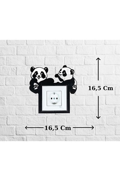 BLgrup blgrup2165 laser cut panda single switch socket frame