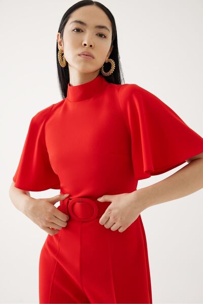 Exquise Turtleneck Jumpsuit