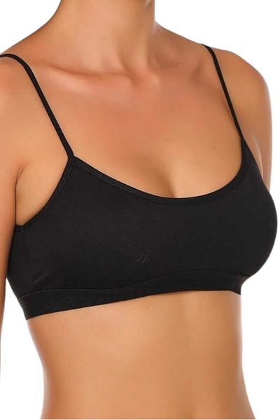 Tezzgelsin Half Athlete Bustier - Γυναικείο σουτιέν με λεπτές τιράντες σετ 3 τεμαχίων