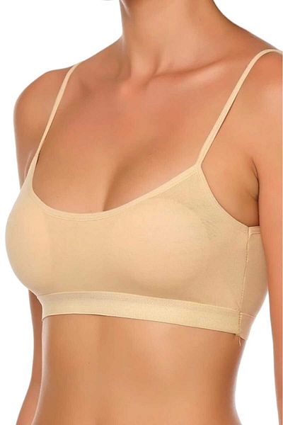 Tezzgelsin Half Athlete Bustier - Γυναικείο σουτιέν με λεπτές τιράντες σετ 3 τεμαχίων