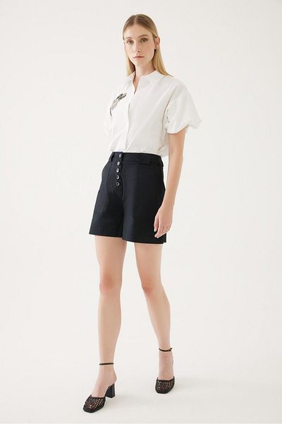 Exquise Pantaloni scurți clasici negre