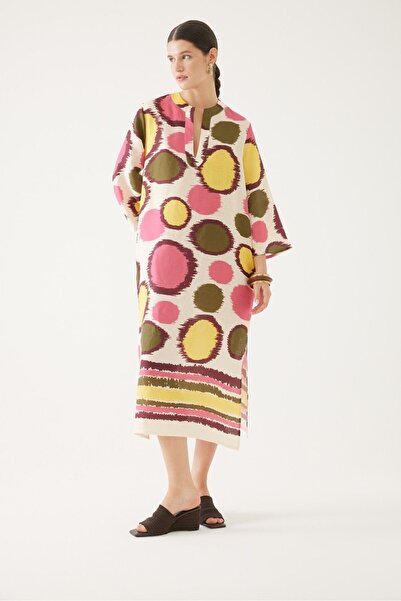 Exquise Linen Bohemian Dress