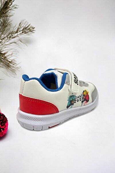 Ponchiq Tenisky na suchý zip s potiskem pro chlapečka