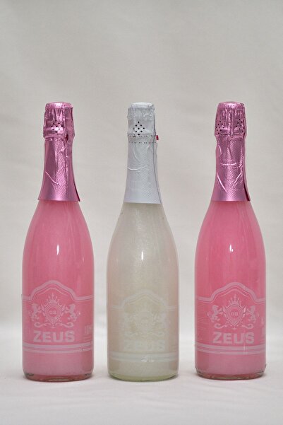 ZEUS Simli Alkolsüz Şampanya* - 3'lü Paket - (1X HİNDİSTAN CEVİZİ 2X ÇİLEK)