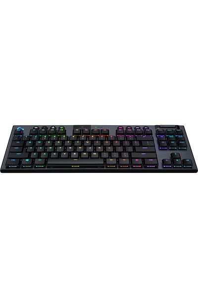 logitech G915 TKL Tenkeyless LIGHTSPEED Wireless RGB Mechanical Gaming Keyboard,Tactile switches