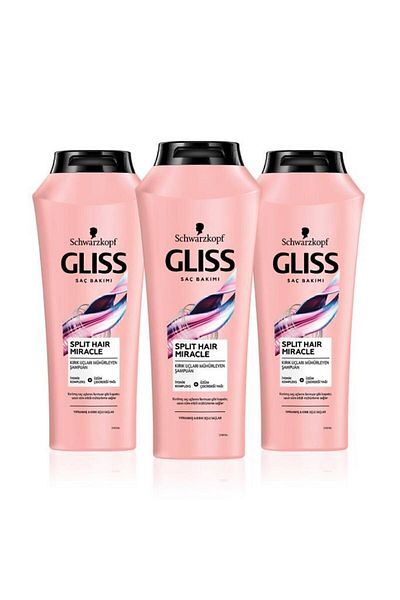 Gliss Split Hair Miracle - 500ml x 3 Shampoos
