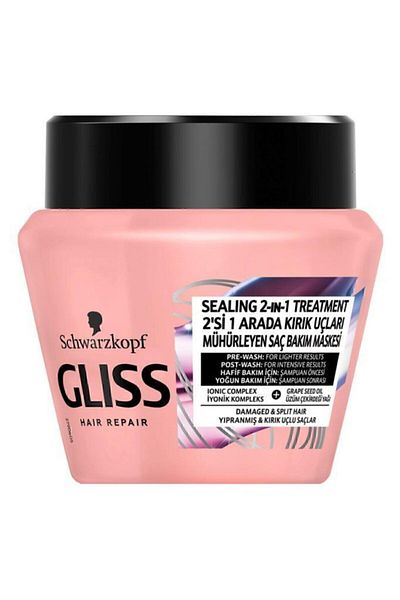 Gliss Schwarzkopf Glıss Split Hair Miracle Care Mask 300 Ml