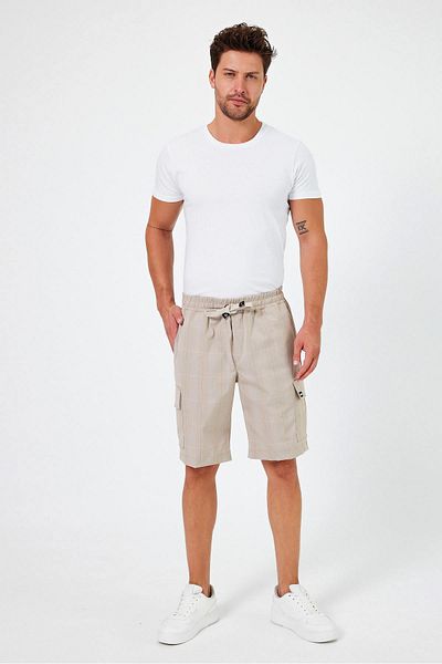 ALEXANDERGARDI E24-6502 Model Cargo Pocket Bermuda Shorts