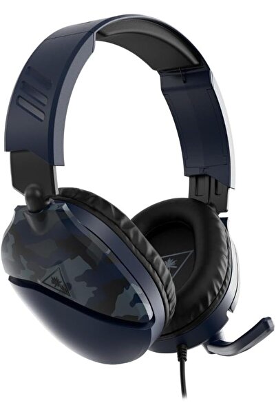 Turtle Beach Recon 70 Camo Blue Gaming Headset for PS5, PS4, Xbox Series X|S, Xbox One, Switch & PC