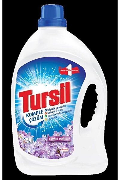 Tursil Sıvı Çamaşır Deterjanı 3440ml (53 YIKAMA) Leylak Bahçesi