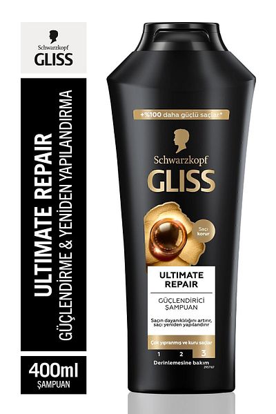 Gliss Ultimate Repair Shampoo - 400 ML