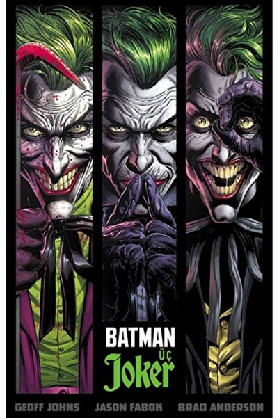 Jbc Yayıncılık Batman: Üç Joker, Geoff Johns, , Batman: Üç Joker Kitabı, 160 Sayfa