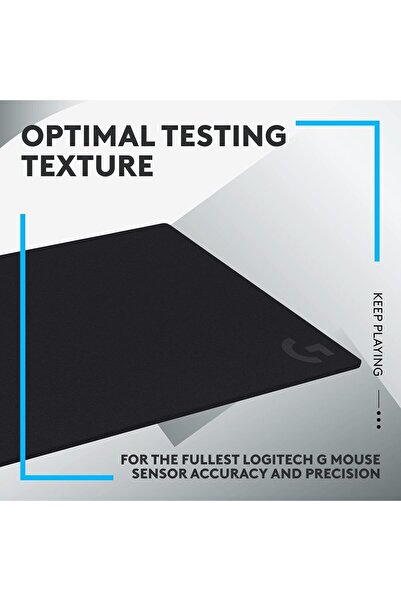logitech لوحة ماوس ألعاب سميكة كبيرة G740، 460 × 600 × 5 ملم