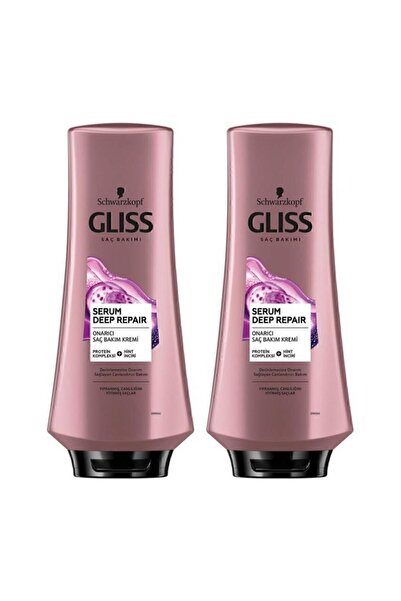 Gliss Serum Deep Repair Onarıcı Saç Kremi 360 ml X 2 Adet