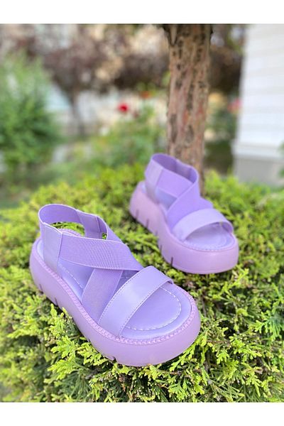 NS Little Sandale pentru fete - Design elastic