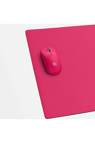 logitech لوحة ماوس ألعاب G840 XL من القماش - 900 × 400 ملم، حصيرة رفيعة 3 ملم - أرجواني