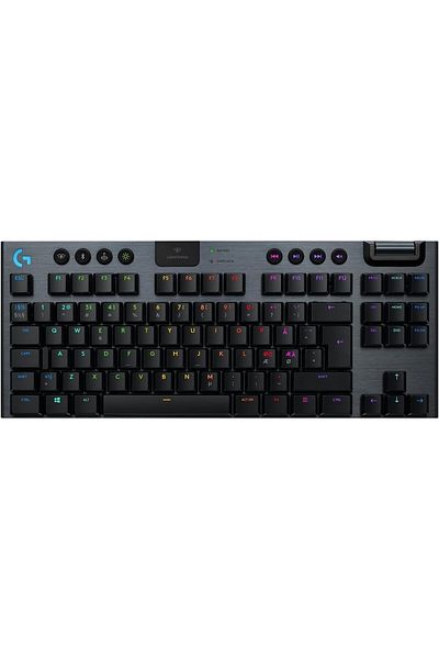 logitech G915 TKL Tenkeyless LIGHTSPEED Wireless RGB Mechanical Gaming Keyboard,Tactile switches