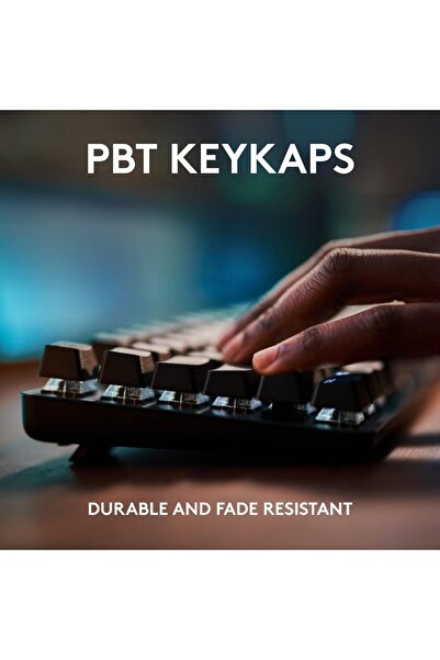 logitech لوحة مفاتيح الألعاب الميكانيكية G413 TKL SE مع مفاتيح ميكانيكية تعمل باللمس - أسود