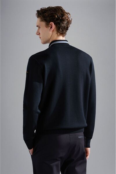 PAUL&SHARK MEN'S WOOLLEN POLO SHIRT