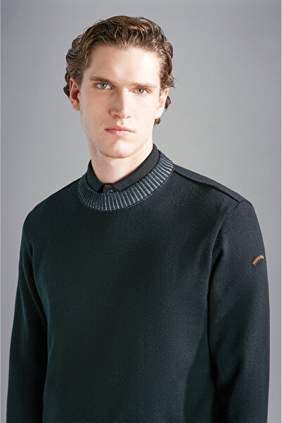 PAUL&SHARK MEN'S KNITTED ROUNDNECK C.WWOOL