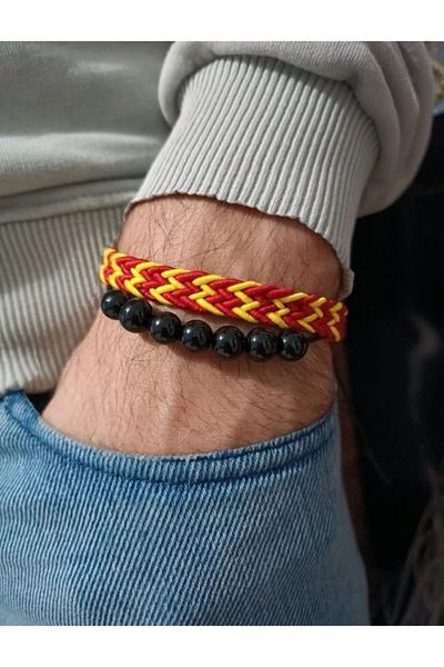 tuisstore Galatasaray Fan Bracelet - Yellow Red