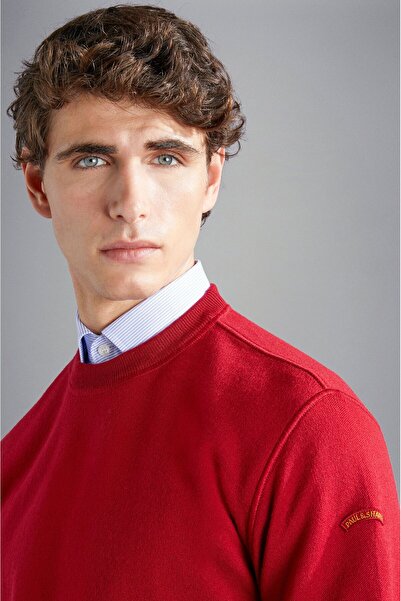 PAUL&SHARK Men's Knitted Roundneck C.W.Wool Sweater