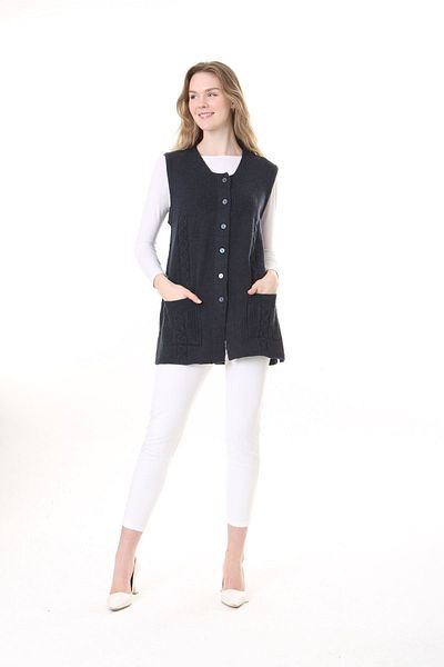 Lamierra Knitwear Harttuş Vest