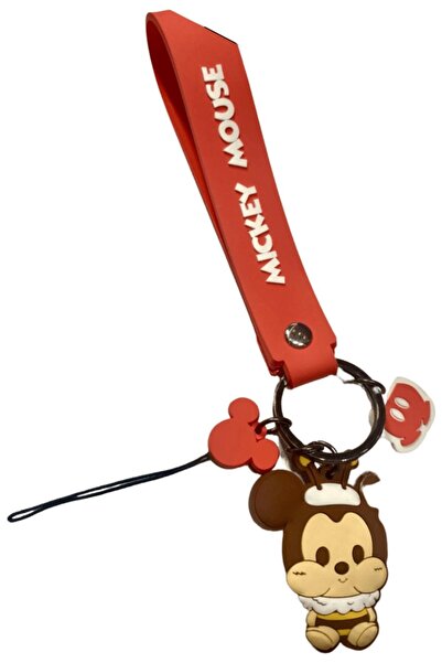 Miniso Mickey Mouse Lisanslı Arı Temalı Figürlü Telefon İpi - Mickey