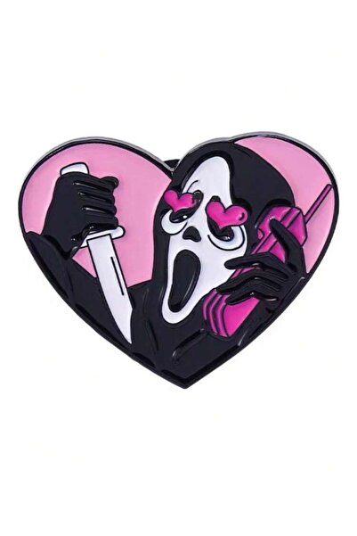 redame Scream Movie Film Pinterest Premium Metal Pin Rozet Aksesuar
