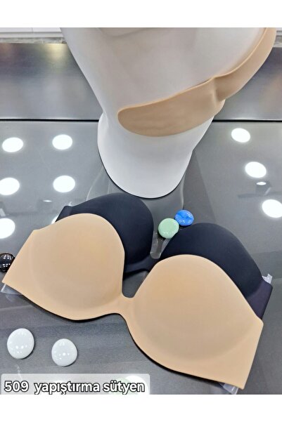Genel Markalar Kadın straplez destekli görünmez yapiskanli kanat silikon askı...