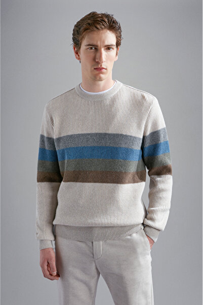 PAUL&SHARK MEN'S KNITTED ROUNDNECK C.W. WOOL