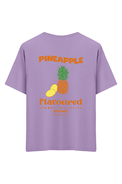 Mounte Bianca Unisex ananas - Oversize kroj T-shirt