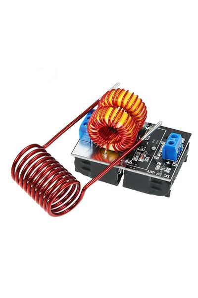 İndüksiyon Isıtıcı Modül 120w DC 5/12V Mini Bobin Kablosuz Yüksek Frekanslı Enerji Güç İletimi