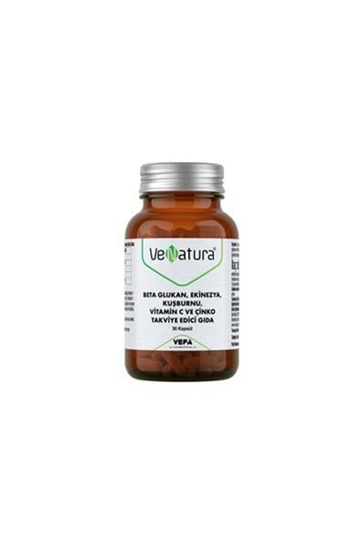 VeNatura Rosehip Vitamin C and Zinc Supplement with Beta Glucan and Echinacea