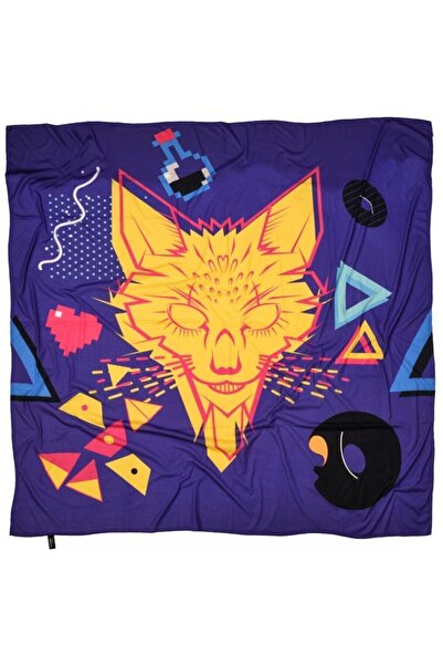 WANDER TAPESTRY Raver Cat Wander Duvar Örtüsü Tapestry, Techno, Party, Dance,...